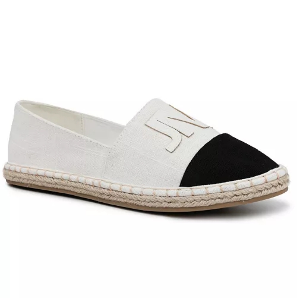 Jones New York Women's Stana Toe Cap Espadrille Flat Size 8